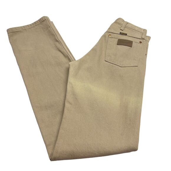 Wrangler Other - Wrangler 29"x38" Cowboy Cut Original Fit Jean in Prewashed Tan 13MWZTN